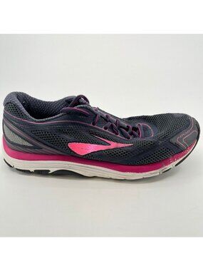 Brooks Dyad 9 Womens Size 9.5 Dark Blue Purple Athletic Running Shoes Sneakers